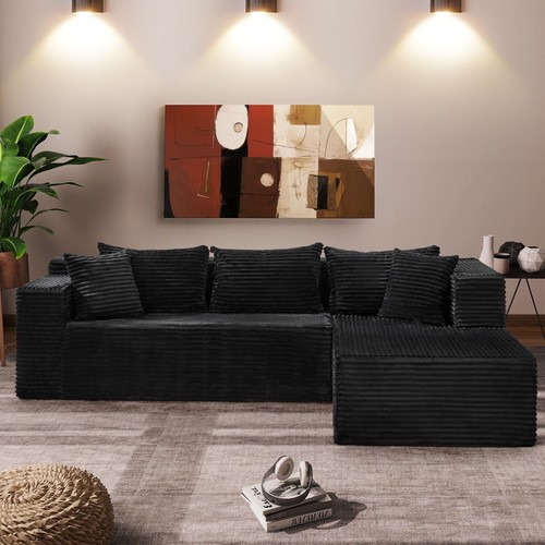 Modulares ecksofa form mit - ecksofa, l-form
