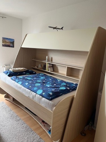 Bett couch schreibtisch - bett,