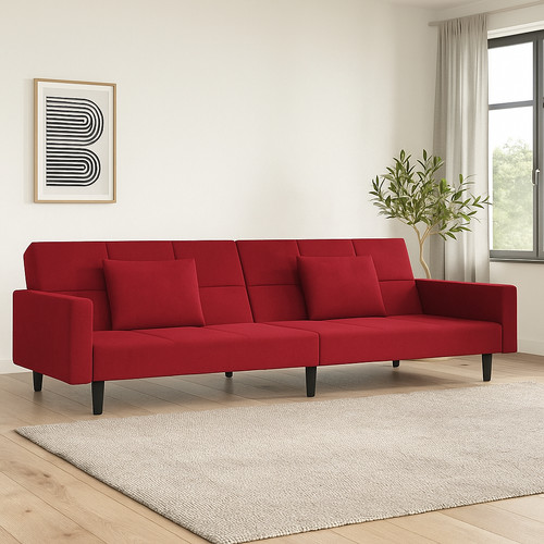Schlafsofa sitzer mit 2 - schlafsofa,