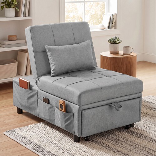 Homcom schlafsessel mit - 4-in-1,