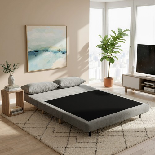 Homcom schlafsofa klappbett - schlafsofa,,
